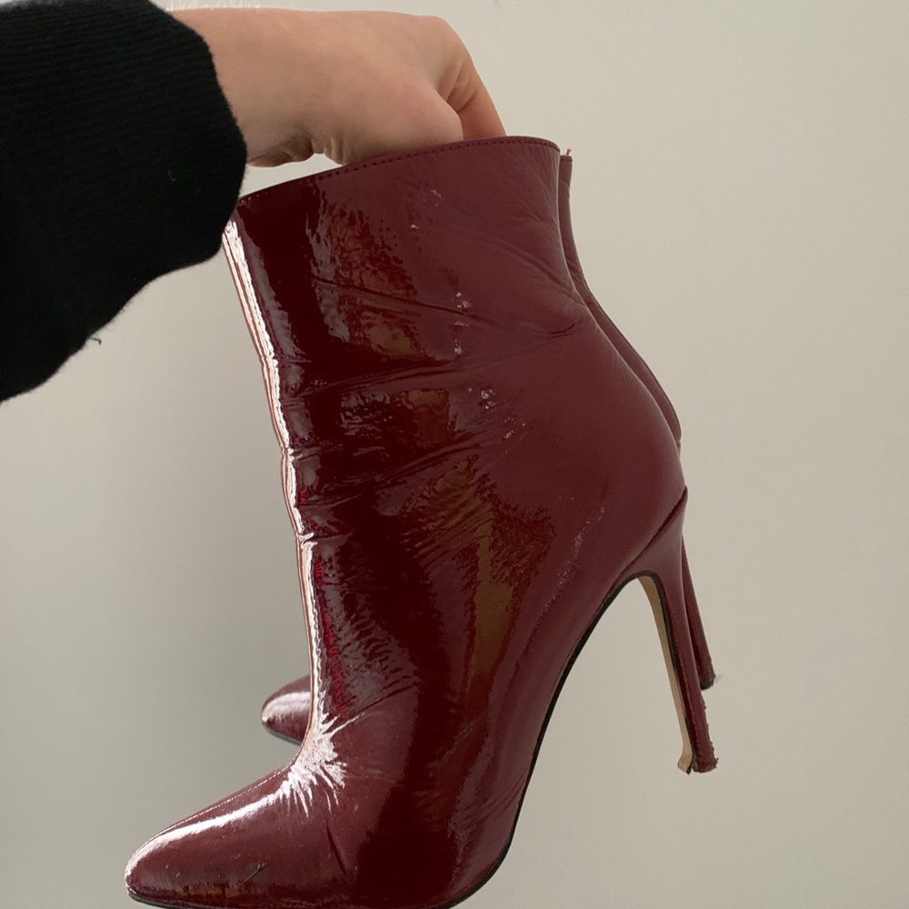 Red booties - Picture 3 of 4
